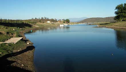 Mexico's famous Lake El Salto is a popular destination for trophy bass anglers.