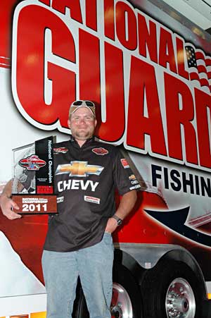 Indiana's Allen Boyd is the 2011 TBF national champion boater