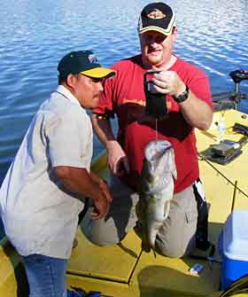 Giant bass like this largemouth await anglers willing to travel to Mexico to storied lakes like Comedero, El Salto and Picachos!