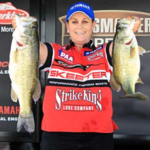 Professional angler Debra Hengst doesn't let anything keep her away from the next Bassmaster tournament