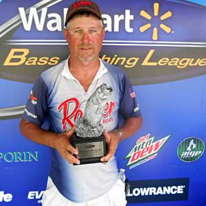 Boater Dick Shaffer of Rockford, Ohio, won the July 16 BFL Hoosier Division tournament on the Ohio River to earn $4,037