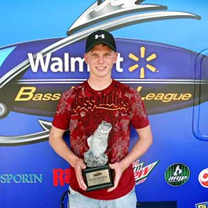 Dustin Burk of Brookville, Ind., was the highest-placing co-angler in the April 30 BFL Hoosier Division event. Dustin Burk of Brookville, Ind., was the highest-placing co-angler in the April 30 BFL Hoosier Division event.