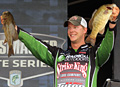 Smallmouth bass like these two professional bass angler Jonathon VanDam hold should be abundant and large when the 2013 Bassmaster Elites Series makes their first visit ever to Michigans Lake St. Clair