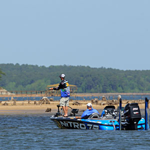 Ott DeFoe of Knoxville Tennessee still leads the Bassmaster Rookie of the Year race Ott DeFoe of Knoxville Tennessee still leads the Bassmaster Rookie of the Year race