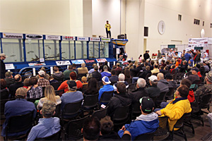 The popular living seminar stage the Hawg Trough returns to the 2017 Ultimate Sport Show Grand Rapids DeVos Place March 16-19