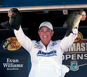 Janet Parker has a rock solid chance to be the first woman to qualify for the Bassmaster Elite Series