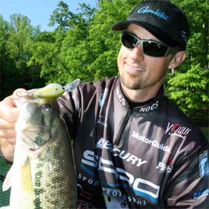 Basscat pro Johns Crews expects to be throwing crankbaits at the upcoming PAA bass tournament on Neely Henry Lake