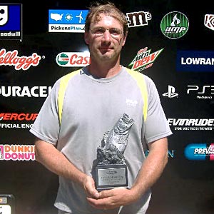 John Detweiler of Harleysville, Pa., was the highest-placing co-angler at the July 9 BFL Northeast Division event John Detweiler of Harleysville, Pa., was the highest-placing co-angler at the July 9 BFL Northeast Division event