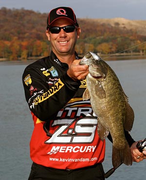 Top professional bass tournament angler Kevin VanDam headlines the 2012 Ultimate Fishing Show Detroit on Friday only