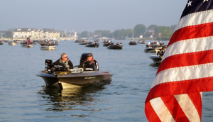 The 2012 Lake St Clair Open bass tournament is this Saturday June 16