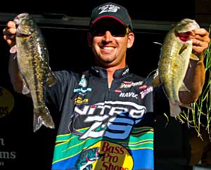 Bassmaster Rookie of the Year Ott Defoe finished in 2nd place during the All-Star Semi-Final on Lake Jordan Bassmaster Rookie of the Year Ott Defoe finished in 2nd place during the All-Star Semi-Final on Lake Jordan