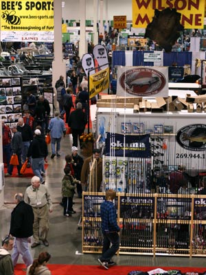 Dealers and area retailers will have the latest in fishing boats and tackle at Outdoorama.