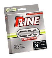 P-Line CX Premium Fishing Line - 300 Yards Hi-Vis Fluoroscent Green