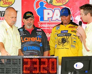 Bobby Lane and Gerald Brown lead the PAA Tour Team Challenge on Lake Toho after day 2 of tournament competition