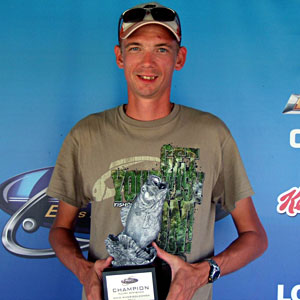 Patrick O’Dell of Windsor, Illinois, was the highest placing co-angler in the Aug. 6 BFL Illini Division event, earning $1,489 Patrick O’Dell of Windsor, Illinois, was the highest placing co-angler in the Aug. 6 BFL Illini Division event, earning $1,489