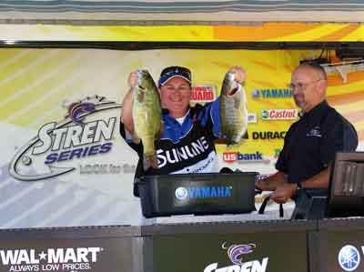 Co-angler Renee Hensley turned in another strong performance to grab the fourth-place spot