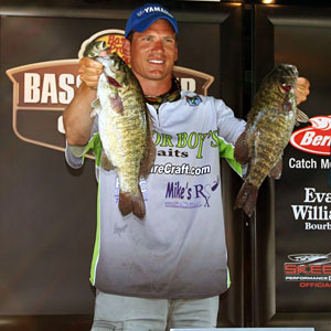 Ryan Said qualified for the 2011 Bassmaster Classic by winning the 2010 Bassmaster Northern Open point title with bass like these Lake Erie smallmouths