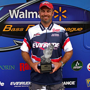 Boater Scott Dobson of Clarkston, Mich., won the June 25 BFL Michigan Division tournament on the St. Clair River to earn $6,514