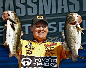Terry Scroggins holds down 3rd place at the Power-Pole Citrus Slam on the St. Johns River