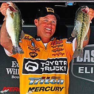 Terry Big Show Scroggins leads the All-Star Semi-Final field after day one on Lake Jordan