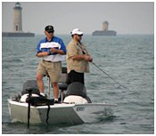 Captain Wayne Carpenter can quickly teach you to catch more big largemouth and smallmouth bass from Lake St. Clair through his bass fishing guide service