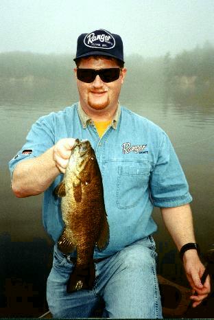 I did make it to Hardy Dam Pond once and had a really great day of smallmouth fishing with Brian Spear and Mark Gomez. We caught most of our bass like this one deep, but found some moving shallow later in the day.