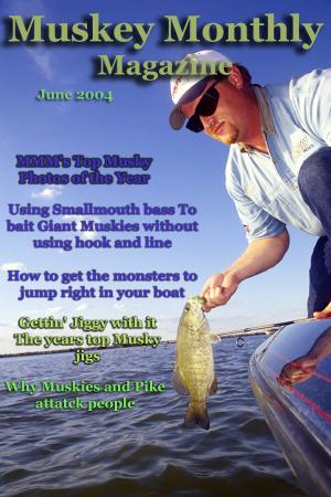 Fake cover of a magazine outdoor writer and photographer Ron St. Germain did for me from my one little bass I caught taking him fishing on Lake St. Clair.