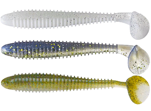 Bass Pro Shops Speed Shads come in several sizes and many great colors such as Sight Fish, Sexy Shad and Small Mouth Magic!